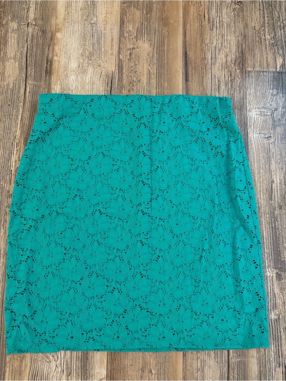 Alfani Green Eyelet Skirt - Size 16